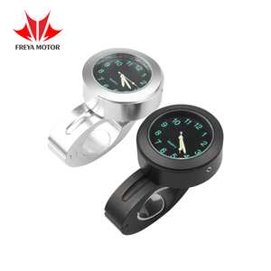 <span class=keywords><strong>Montre</strong></span> universelle pour <span class=keywords><strong>moto</strong></span> et véhicule électrique remonté sur le <span class=keywords><strong>guidon</strong></span>, en alliage d'aluminium, vintage, à boucle - Product Image 1
