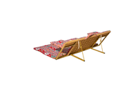 Ensemble de canapés de sol Majlis saoudien en tissu Kilim imperméable, chaise pliante d'extérieur portable pour le camping dans le désert