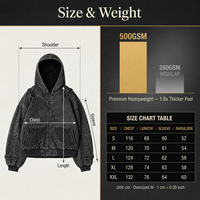 Veste noire vintage délavée pour homme, matelassée, coupe carrée, courte, à capuche, style streetwear, fabrication sur mesure pour marque privée