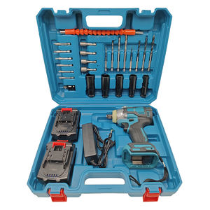 Llave de <span class=keywords><strong>impacto</strong></span> eléctrica inalámbrica de 21V, <span class=keywords><strong>pistola</strong></span> de <span class=keywords><strong>impacto</strong></span> sin escobillas con <span class=keywords><strong>2</strong></span> baterías y <span class=keywords><strong>1</strong></span> cargador, Juego de Herramientas de <span class=keywords><strong>impacto</strong></span> - Product Image 1