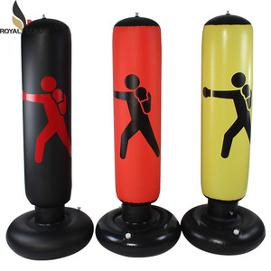 Punching boxing bag Stand Fitness inflatable home gym training Free Standing equipment exercise indoor 5/5.2feet children/adult
