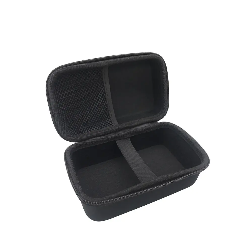 Durable color simple carrying zipper closure lightweight eva case storage