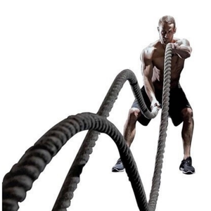 Corde à sauter de combat 30 40 50 pieds exercice entraînements en plein air corde d'entraînement équipement de gymnastique à domicile saut à sauter pondéré - Product Image 5