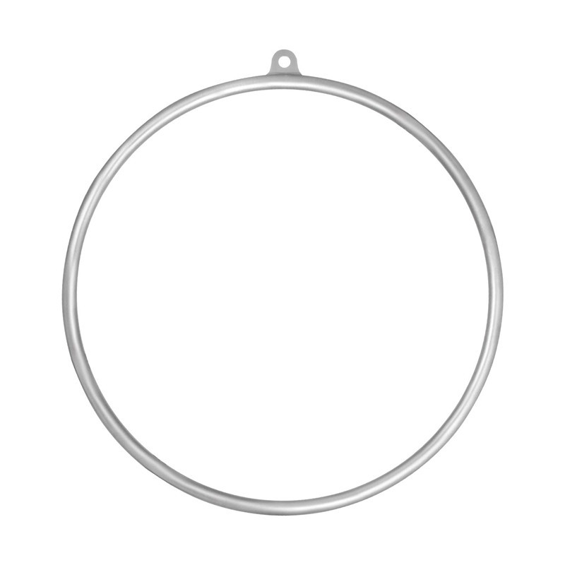 Cerceau d'argent unique