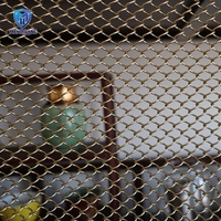 Cortina Metálica de Malla de Alambre Soldada de Aluminio para Vestíbulo de Hotel