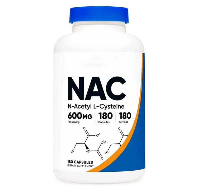 도매 아미노산 보충교재 1000mg Nac N 아세틸 L 시스테인 캡슐 600mg NAC 캡슐