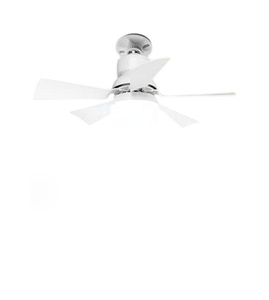 Ventilateur de plafond intelligent à télécommande, 5 pales, haute qualité, silencieux, avec un design moderne et léger en plastique. - Product Image 1