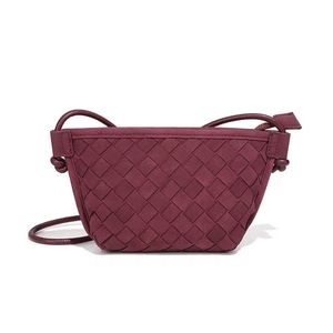 Bolso Bandolera de Hombro Único, Tejido a Mano, Diseño de Nicho, Estilo Retro, Moderno, para Mujer, Otoño - Product Image 5