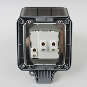 Johnn Chất lượng cao IP66 không thấm nước chuyển đổi CN điện 1 <span class=keywords><strong>Gang</strong></span> 5 pin MF ổ cắm với Neon Dễ dàng cài đặt - Product Image 6