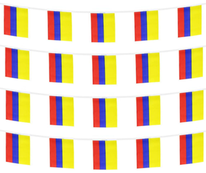 Juego de Regalo Promocional para el Día Nacional, Banderines, Decoración de Mesa, Banderas Nacionales de Colombia - Product Image 4
