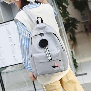 Customization Screen Printing Durable Unique School <b>Backpack</b> Bags <b>Cheap</b> Cute <b>Backpacks</b> High School Travel Laptop Bag - Product Image 1