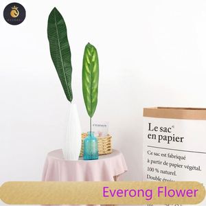 L'arum artificiel vert à une seule tige laisse des plantes artificielles au toucher réel - Product Image 2