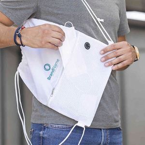 Custom Branded Promotion <b>Drawstring</b> <b>Backpacks</b> Bulk Order Oxford Material Casual Daypacks - Product Image 2