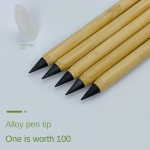 SEAPEN Hot-sale Bamboo Lápis Eterno com Eraser pode Escrever Constantemente Esboço Caneta pode imprimir Personalizado ou gravar Logotipo - Product Image 4
