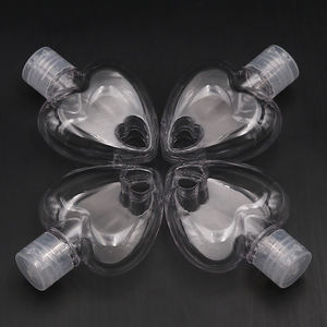 Botella de spray colgante con forma de corazón, botella vacía desinfectante de manos con tapa de mariposa, 50ml - Product Image 2