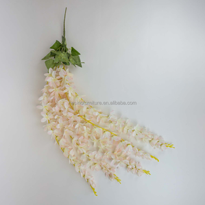 Orquídeas tailandesas artificiales colgantes, elegantes flores falsas para decoración de interiores - Product Image 3