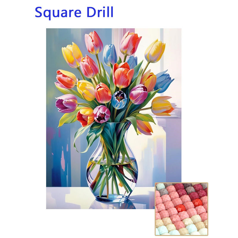 Foret carré coloré