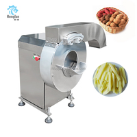Machine à découper les frites de haute capacité pour l'industrie, machine à découper les chips de pommes de terre, pour pommes de terre, carottes, concombres