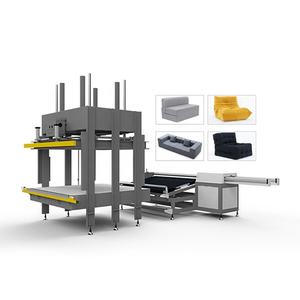 Qdmech bán tự động đậu sofa nén máy đóng gói miếng bọt biển sofa nén CuộN đóng gói - Product Image 6