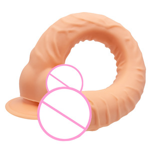 Dildo réaliste en PVC de haute qualité avec base à ventouse, texture ferme, long plug anal, jouets sexuels pour femmes et couples - Product Image 6