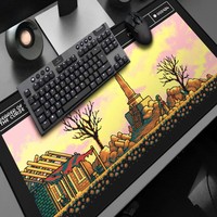 Tapis de souris de jeu personnalisés, anti-poussière, imperméables, mignons, imprimés, accessoires informatiques en gros