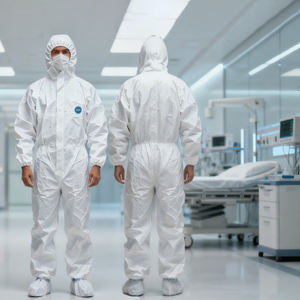 Heavy Duty Full Body Painters Terno Para Homens Mulheres Sem Capuz Respirável & Resistente À Água Descartável Macacão De Proteção - Product Image 4