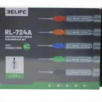 Jeu de tournevis de précision RELIFE RL-724A avec écran TFT et écran de moins de 2 pouces