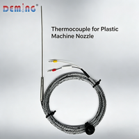 Sonda de Temperatura con Cable Blindado de Acero Inoxidable, Tipo Sonda, OEM ODM Personalizada, Alta Precisión, Resolución de 0.01°C, Inteligente