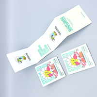 Personnalisé pas cher feuille d'or mat brillant Film papier d'affaires A4/A3/A5/A6 Menu Flyers livret impression de brochures Service Prix