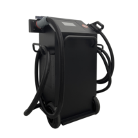 Nouvelle station de charge rapide portable pour véhicules électriques CCS2 GBT DC 80KW Câble de 5m Certifié CE ROHS IP54 16/32A Garantie de 12 mois