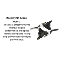 Maître-cylindre de frein et pompe d'embrayage supérieure pour guidon de moto Yamaha Aerox YQ50 MBK Nitro