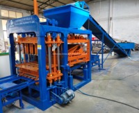 Machine à vibrer pour pavés QT4-15, fabricant de briques de construction, fournisseur de machines automatiques de fabrication de briques et de blocs à vendre aux États-Unis