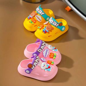 Pantuflas de Dibujos Animados Unisex para Bebés, Sandalias de Verano para Exteriores, Transpirables e Impermeables para Niños - Product Image 5