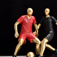 SE7 Figurine de joueur de football personnalisée pour Ronaldo Neymar, statue en résine, art peint à la main, respectueux de l'environnement, certifié CE, décoration d'intérieur