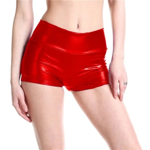 Shorts Metálicos Brillantes de Cintura Alta para Mujer, Ideales para Fiestas, Baile, <span class=keywords><strong>Jazz</strong></span>, Pole Dance y Festivales - Product Image 6