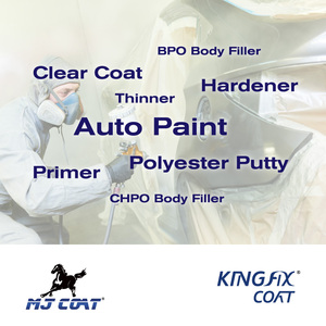 Tự động sơn ô tô refinish xe Polyester Putty 1K 2K rõ ràng Áo Primer - Product Image 5