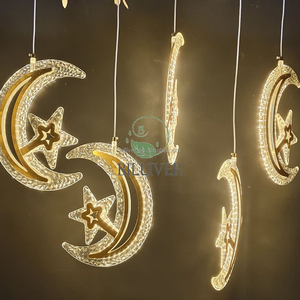 Vente en gros de lustre planet créatif pour mariage à 10 têtes plafond de salle de mariage décoration étoilée maison lustre plafonniers - Product Image 5