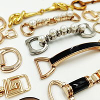 Hebilla de Metal para Sujetador con Logotipo Personalizado para Mujer, Diseño Cuadrado Dorado, Ecológica y Libre de Níquel, para Ropa Interior y Trajes de Baño