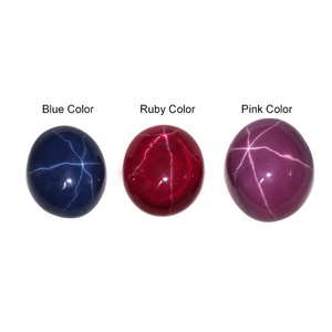 Piedra de rubí sintético de alta calidad, Estrella - Product Image 6