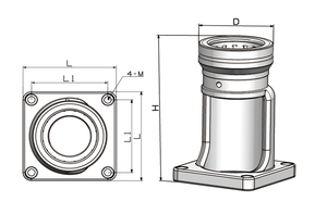 2023 <span class=keywords><strong>emo</strong></span> CNC công cụ chủ BT30 BT40 BT50 buộc thiết bị khóa thiết bị máy tiện - Product Image 2