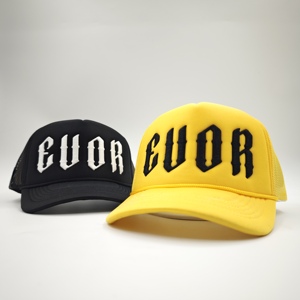 Custom Logo Embroidered Foam Trucker Hat OTTO Style High Quality OEM Low MOQ Vintage Mesh Back <b>Snapback</b> <b>Cap</b> For Men - Product Image 5