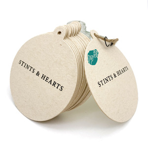 Tùy Chỉnh Treo <span class=keywords><strong>tag</strong></span> nhãn Vòng tái chế giấy treo thẻ cho quần áo - Product Image 5