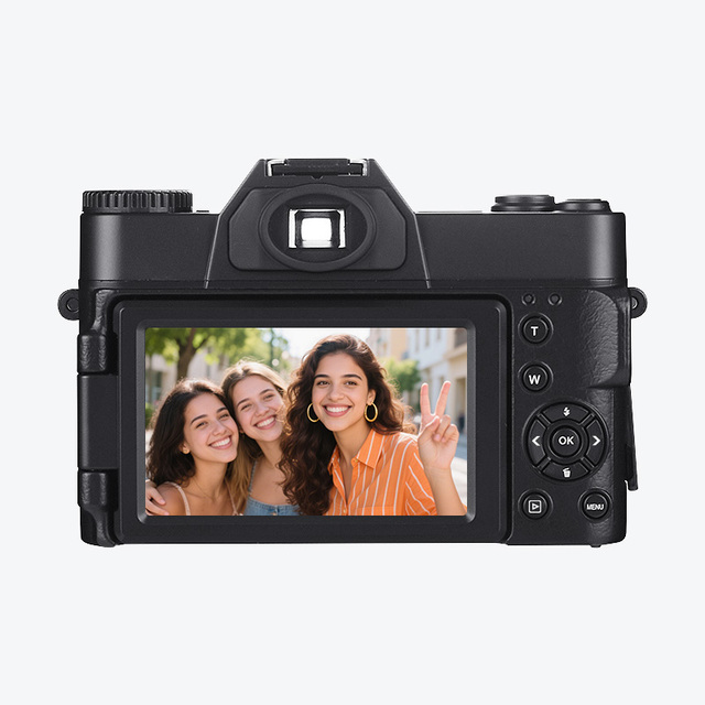 Factory New Star Product 6K Ultra HD Pro AF Digital Camera 16X Zoom SLR Beauty Camera with 64MP WIFI Selfie Screen &18 Filters