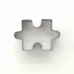 Moule artisanal en forme de Puzzle pour décoration de gâteau Fondant, outils de cuisson pour biscuits et Muffins, livraison gratuite - Product Image 3