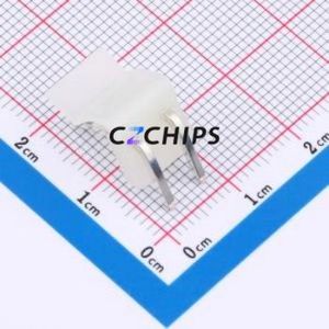 5.08-2AW Wire-to-Board Pin Header Bent Lead Through Hole,P=5.08mm Connector 1x2P 5.08mm Right Angle Insert 2P - Product Image 2