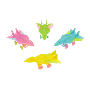 Jouets d'avion à réaction à <span class=keywords><strong>prix</strong></span> abordable, promotion en gros, mini-jouets d'avion en plastique avec ailes pliables, jouets d'avion déformables - Product Image 6