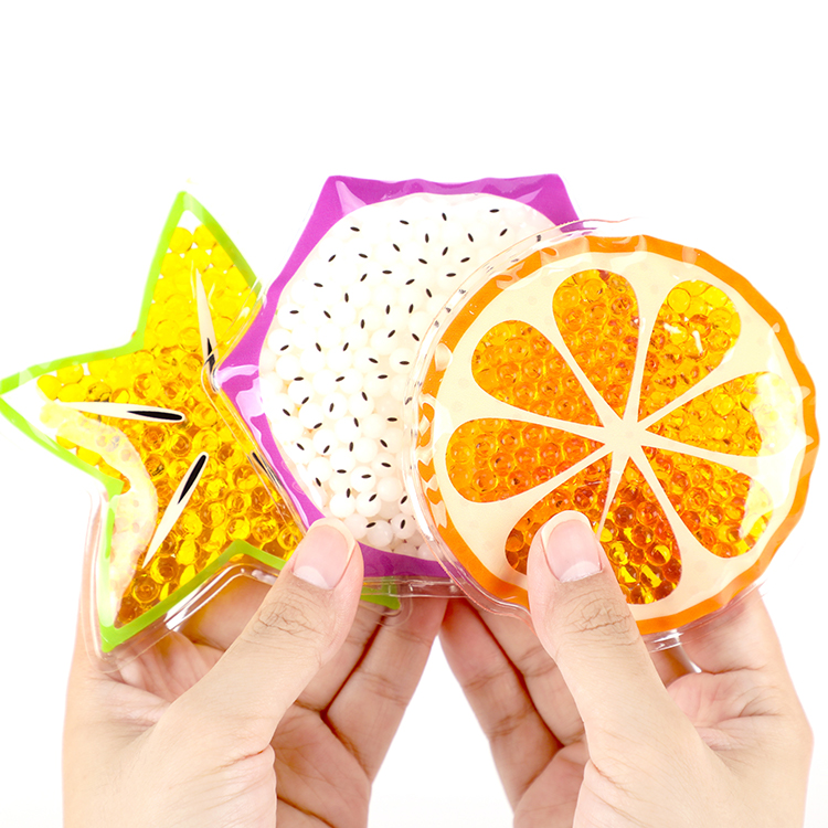 Сенсорная игрушка-мяч для детей, мешок с водными бусинами, арбуз, апельсин, сжатие фруктов, Непоседа, антистресс, для детей с аутизмом