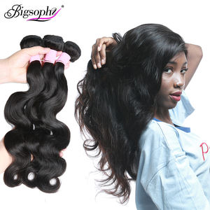 Extensiones de Cabello Humano Virgen con Ondas Naturales, Color Negro Natural, de 12 a 30 Pulgadas - Product Image 4