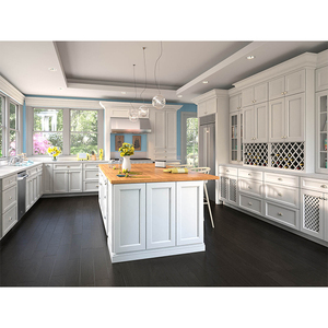 Set di Mobili da <span class=keywords><strong>Cucina</strong></span> in Legno Massello su Misura per Decorazione di Cucine di Piccole Dimensioni - Product Image 2