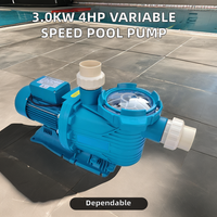 Pompe à eau auto-circulante haute pression HILLBO 220V 380V 50Hz 1,5HP-4HP à fréquence variable pour piscine